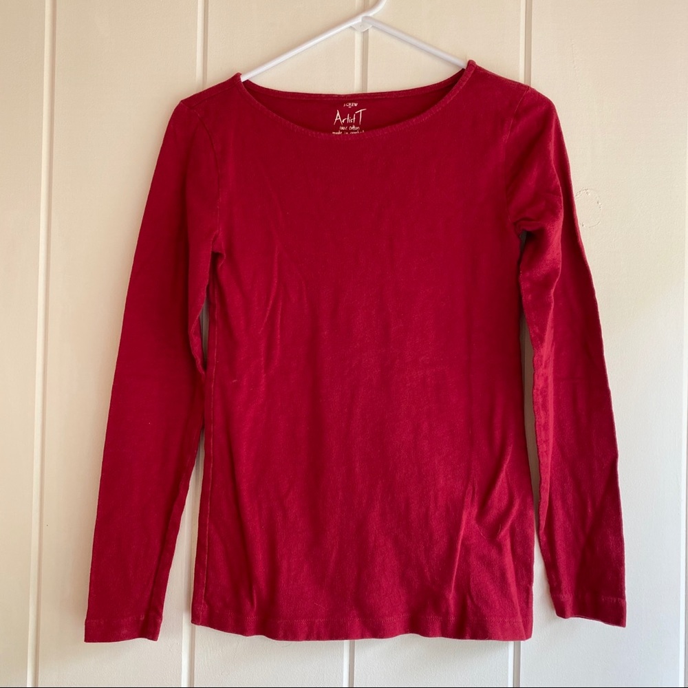 Red J.Crew artist T